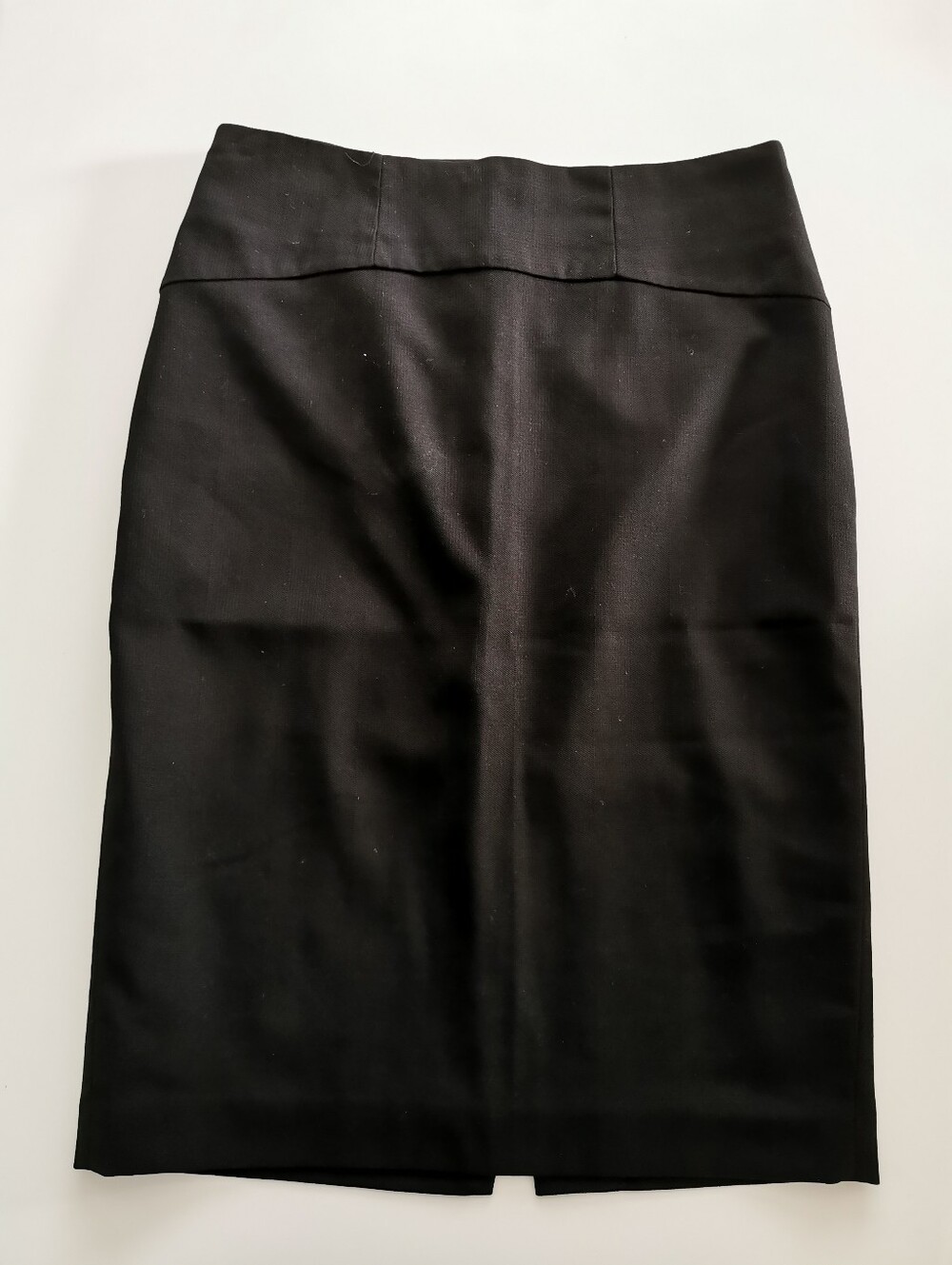 RW&CO. Ava - 25 Inch Black Knee Length Pencil Skirt